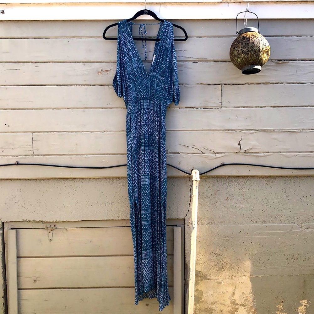 Love stitch flowy maxi dress